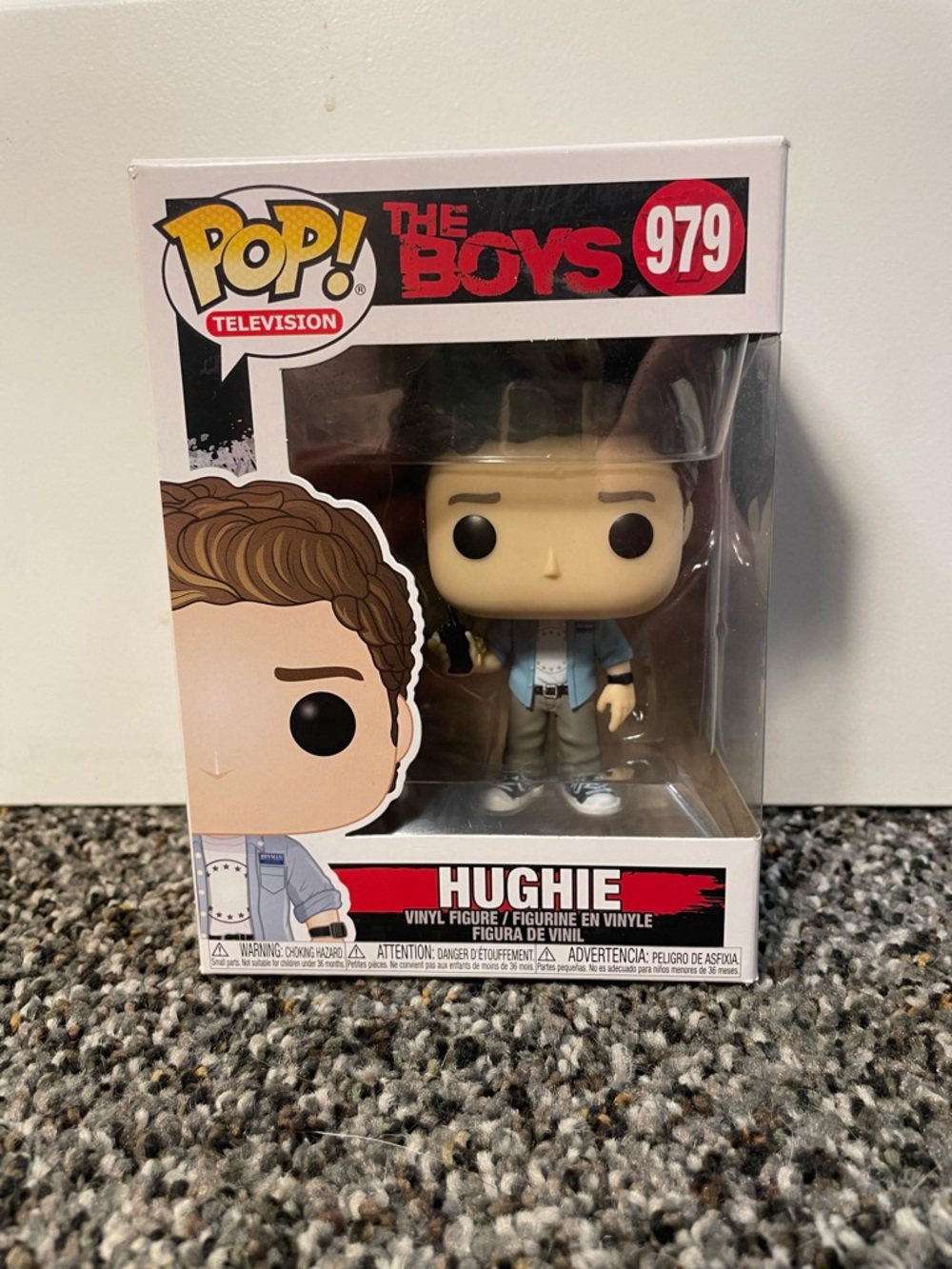 Funko Pop! Television The Boys 979 Hughie Vinyl Figure